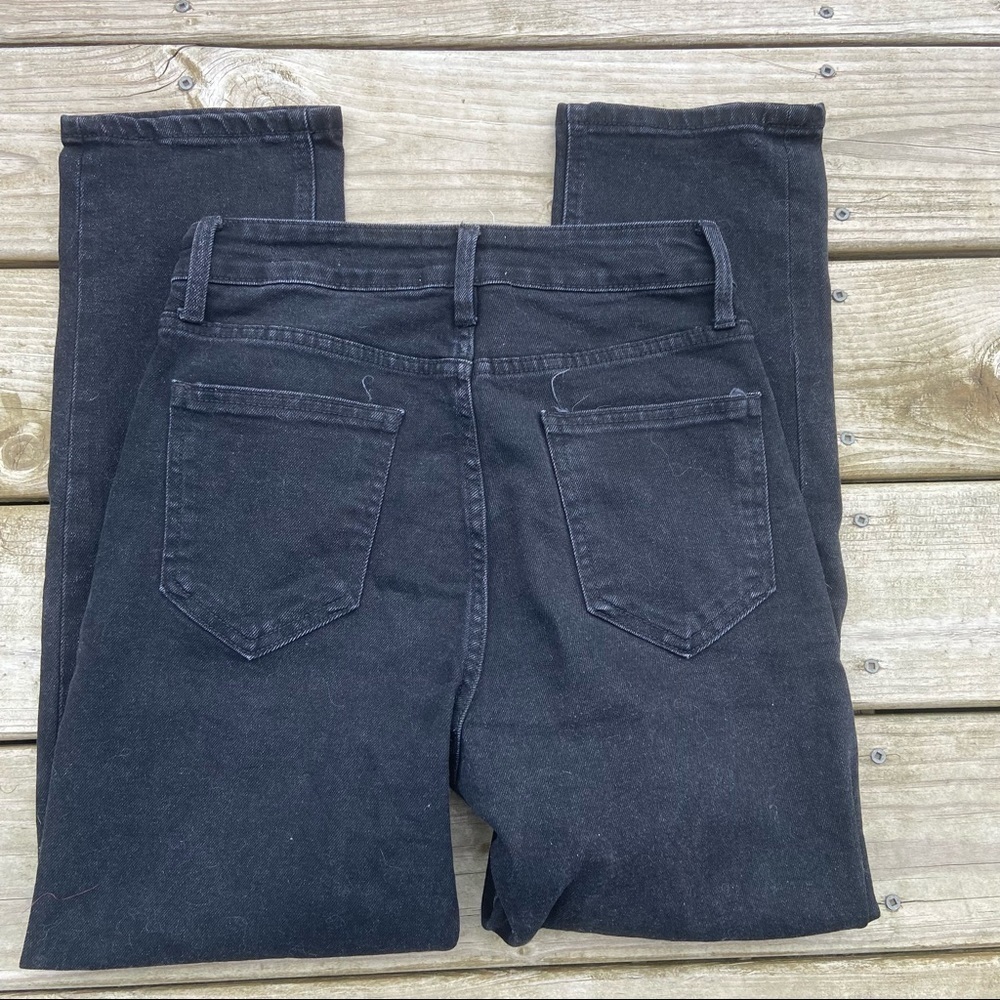 ** Frame denim revolve le skinny de Jeanne black jeans 25 - Picture 7 of 8